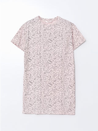 Light Pink Printed