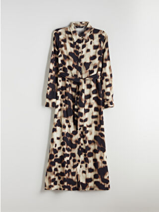 Brown Printed
