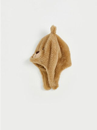 Chapeau Ours En Peluche Crème Pour Nouveau-né - Marque HaT - Neuf Avec étiquettes - Origine Royaume-Uni