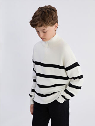 Ecru Striped