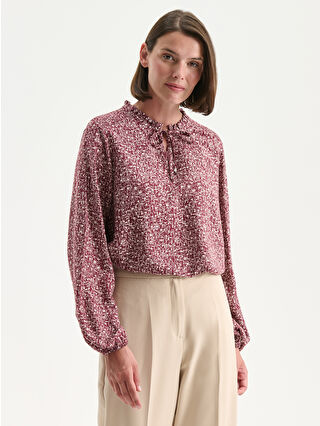 Bordeaux Printed
