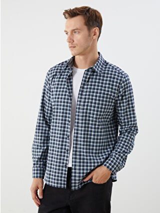 Navy Checked