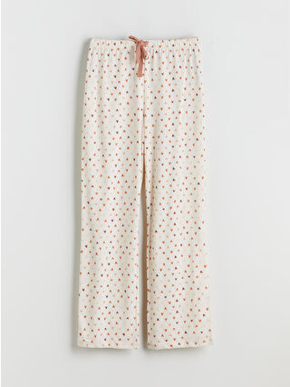 Beige Melange Printed