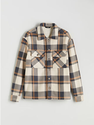 Beige Checked