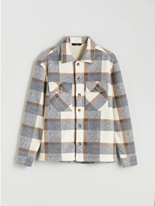 Beige Checked