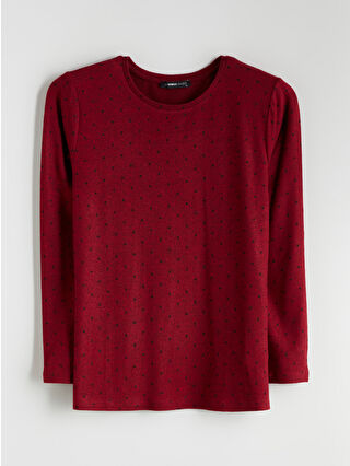 Bordeaux Printed