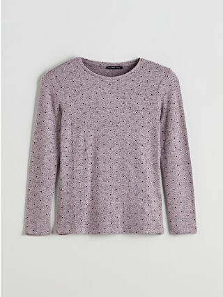 Dull Lilac Printed