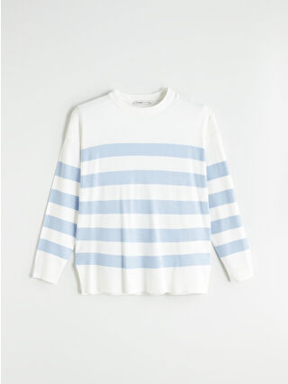 Light Blue Striped