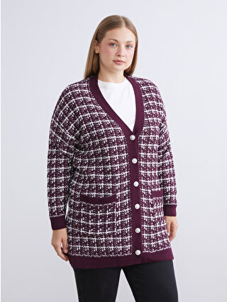 【Deuxieme Classe】新品　ENFOLD V CARDIGAN Brushed cashmere cropped cardigan, white for Women | Fabiana Filippi®