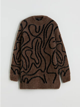 Brown Jacquard