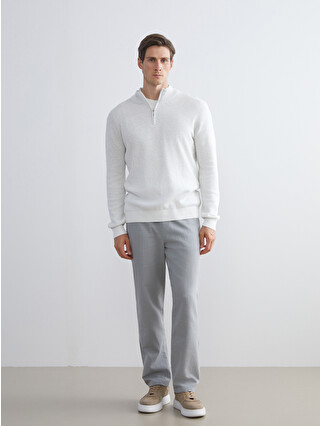LCW Vision Funnel Neck Men's Knitwear Sweater - W5BG90Z8-LAL | LC