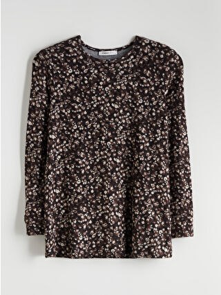 Brown Printed