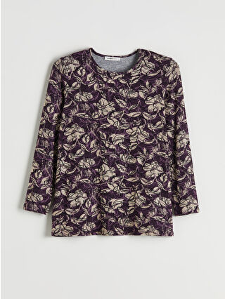Purple Printed