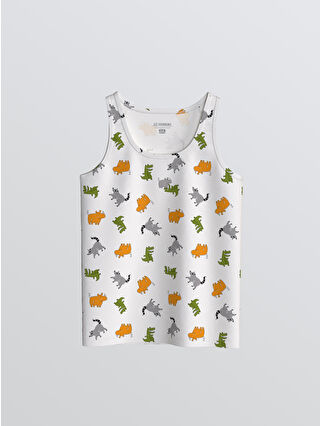 لون كريمي مطبوع