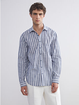 Navy Striped