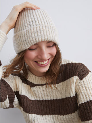 Beige Striped
