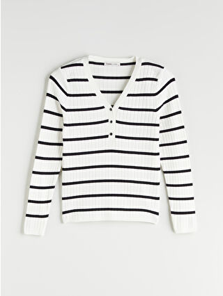 Ecru Striped