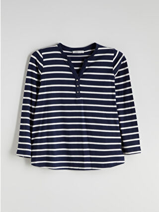 Navy Striped