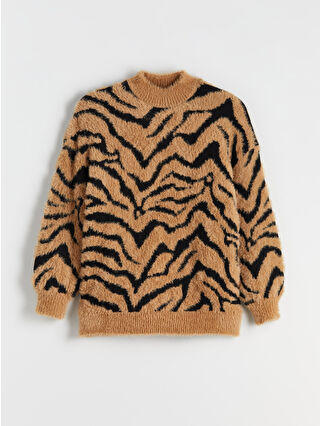 Brown Jacquard