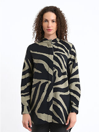 Khaki Printed