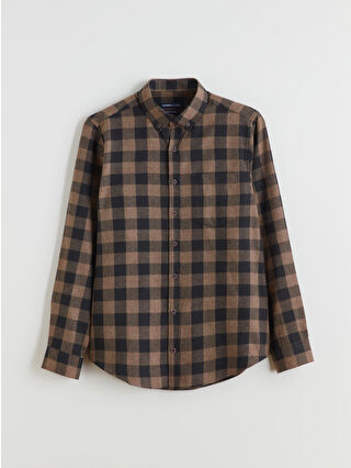 Brown Checked