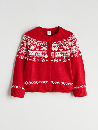 Red Jacquard