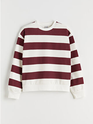 Koyu Kırmızı Çizgili