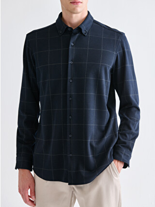 SOUTHBLUE Regular Fit Long Sleeve Plaid Men's Flannel Shirt