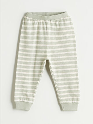 Açık Yeşil Çizgili