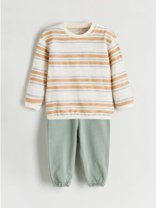 Ecru Striped