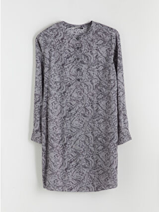 Grey Printed