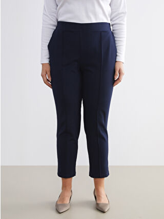 LCWAIKIKI Classic Женщины Синий Брюки - W5FA82Z8-R3V - LC Waikiki