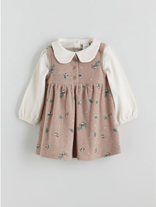 Light Brown Printed
