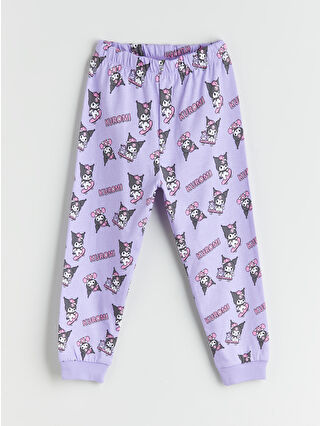 Açık Mor Baskılı