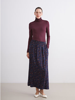 Bright Navy Printed