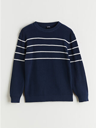 Navy Striped