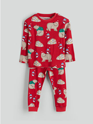 Red Printed