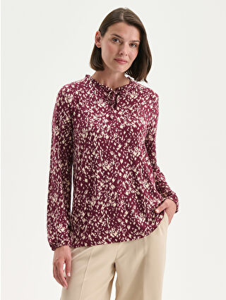 Bordeaux Printed