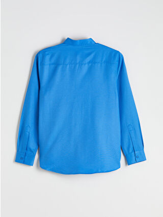 LCW ECO Front Button Closure Plain Long Sleeve Men's Shirt