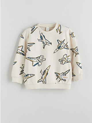 Açık Bej Baskılı