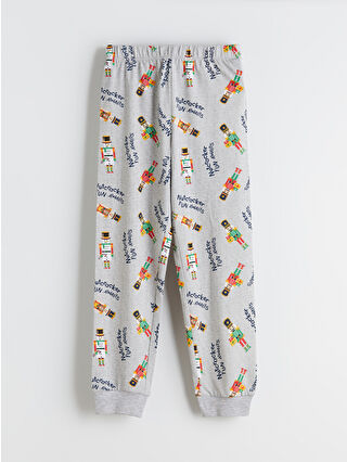 Gri Melanj Baskılı