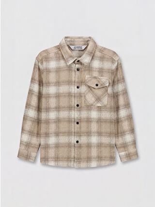 Beige Checked