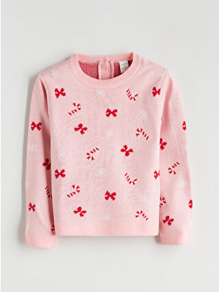 Pink Jacquard