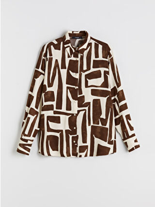 Brown Printed