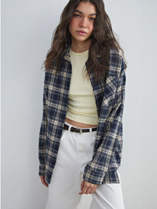Navy Checked