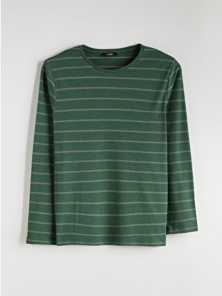 Açık Yeşil Çizgili