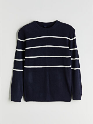 Navy Striped