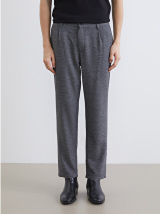 パンツ les six three-quarter wool pants LCW Vision Men's Wool Blend Trousers in a Regular Fit - W5I217Z8