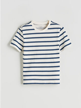 Navy Printed
