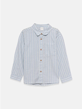 لون أزرق فاتر مخطط